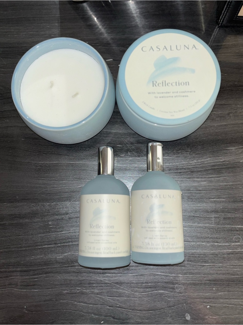 Casaluna Reflection Bath & Body Set in Light Blue